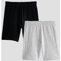 The Very Collection Girls 2 Pack Cycling Short - Multi