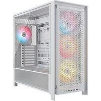 Corsair Frame 5000D Rs Argb Mid-Tower Airflow Case - White