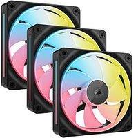 Corsair Lx-R Rgb Series - Icue Link Lx120R Rgb - 120Mm Rgb Fan - Triple Fan Kit