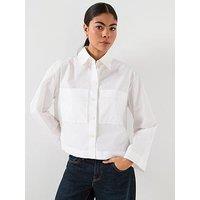 Ps Paul Smith Womens Subtle Detail Swirl Shirt - White