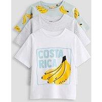 The Very Collection Boys 3 Pack Banana Graphic T-Shirts