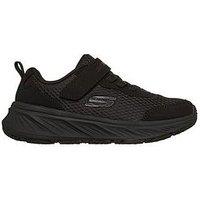 Skechers Kids Edgeride Lace-Up Trainer - Black