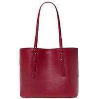 Kate Spade New York Do It All Fine Grain Leather Large Tote - Red