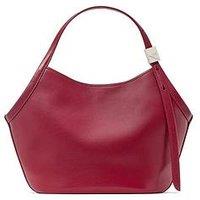 Kate Spade New York Deco Fine Grain Leather Small Tulip Tote - Red