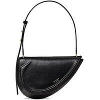 Kate Spade New York The Fine Grain Leather Shoulder Bag - Black