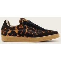 Allsaints Thelma Leopard Trainer - Brown