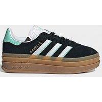 Adidas Originals Junior Unisex Gazelle Bold Trainers - Black