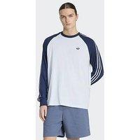 Adidas Originals Bc Long Sleeve Cali T-Shirt - Blue