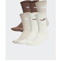 Adidas Originals Unisex Tr Crew Socks 6 Pack - Multi