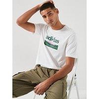 Adidas Sportswear Men'S Sportsman Mountain Graphic T-Shirt - White