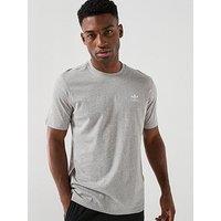 Adidas Originals Men'S Trefoil Essentials T-Shirt - Grey