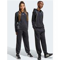 Adidas Sportswear Junior Unisex Color Block Tracksuit - Black