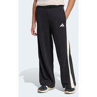 Adidas Sportswear Junior Girls Wide Leg Pants - Black