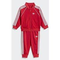 Adidas Originals Infant Unisex Sst Tracksuit - Red