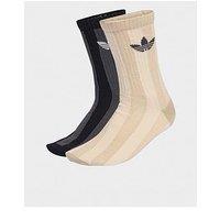 Adidas Originals Unisex Striped Crew Sock 2 Pack - Multi