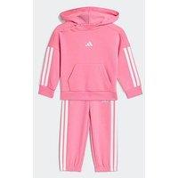 Adidas Sportswear Infant Unisex Essentials Jogger Set - Pink