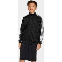 Adidas Originals Junior Unisex Firebird Loose Jacquard Track Top - Black