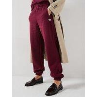 Adidas Originals Women'S Essentials Fleece Loose Joggers - Red