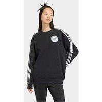 Adidas Originals Womens Branded Crew Top - Black
