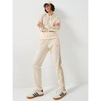 Adidas Sportswear Women'S Essentials 3-Stripes Tracksuit - Beige
