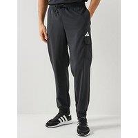 Adidas Sportswear Men'S Essentials Small Logo Cargo Pants - Black
