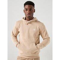 Adidas Originals Men'S Trefoil Essentials Hoodie - Beige
