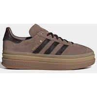 Adidas Originals Womens Gazelle Bold Trainers - Brown