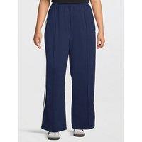 Adidas Originals Women'S Plus Size Firebird Loose Track Pants - Blue