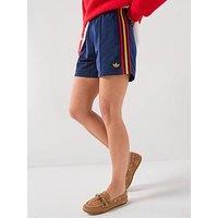 Adidas Originals Women'S Firebird Relaxed Fit Classic Shorts - Blue