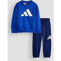 Adidas Sportswear Kids Unisex Essentials Jogger Set - Blue
