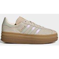 Adidas Originals Womens Gazelle Bold Trainers - Light Beige