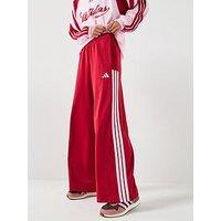 Adidas Sportswear Women'S House Of Tiro Wide Leg Pants - Dark Red