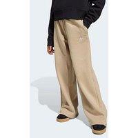 Adidas Originals Junior Girl'S Wide Leg Joggers Kids - Beige