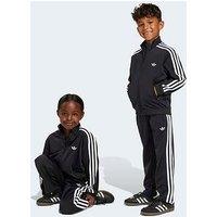 Adidas Originals Kids Unisex Firebird Tracksuit - Black/White
