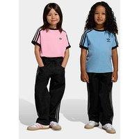 Adidas Originals Kids Unisex Firebird Denim Track Pants - Black