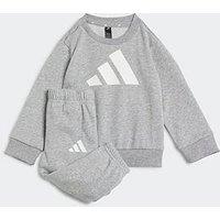 Adidas Sportswear Infant Unisex Essentials Jogger Set - Blue