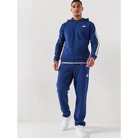 Adidas Sportswear Men'S Colorblock Hooded Tracksuit - Blue