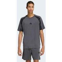 Adidas Sportswear Men'S Camo T-Shirt - Grey