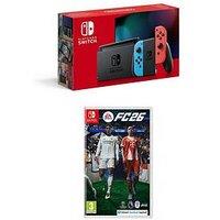 Nintendo Switch Neon Console & Ea Sports Fc 26