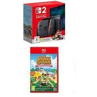Nintendo Switch 2 Console With Mario Kart World & Animal Crossing : New Horizons