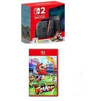 Nintendo Switch 2 Console With Mario Kart World & Mario Tennis Fever