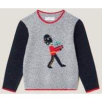 Monsoon Boys King'S Guard Christmas Jumper - Grey