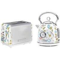 Laura Ashley Laura Ashley, 2 Slice Toaster Twin Pack, Elveden White