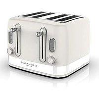 Laura Ashley 4-Slice Toaster - Cotton White
