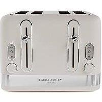 Laura Ashley 4-Slice Toaster - Dove Grey