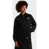 The North Face Womens Twill Collared Jacket - Black