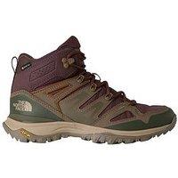 The North Face Womens Hedgehog Goretex Mid Hiking Boots - Tawny Quartz
