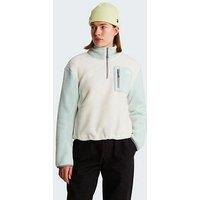 The North Face Womens Yumiori 1/4 Zip Fleece - White