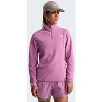 The North Face Womens Glacier 1/4 Zip Fleece - Pink