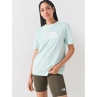 The North Face Womens Evolution Half Dome Relaxed T-Shirt - Blue